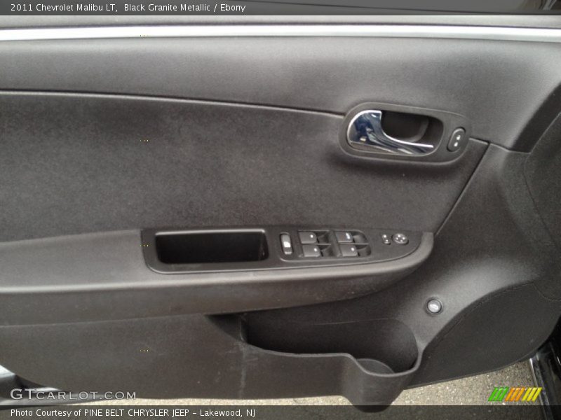 Black Granite Metallic / Ebony 2011 Chevrolet Malibu LT
