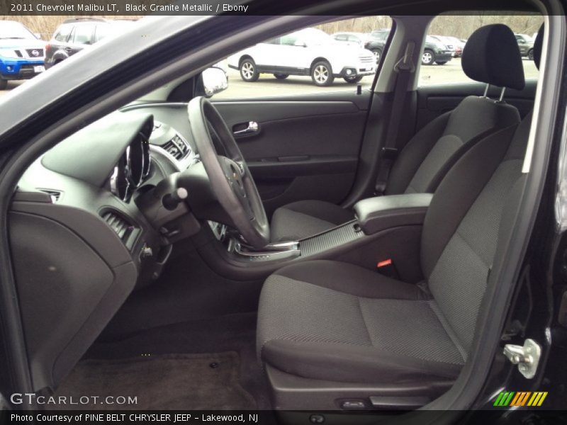 Black Granite Metallic / Ebony 2011 Chevrolet Malibu LT