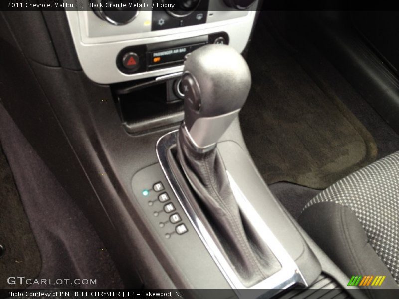 Black Granite Metallic / Ebony 2011 Chevrolet Malibu LT