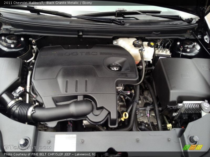 Black Granite Metallic / Ebony 2011 Chevrolet Malibu LT
