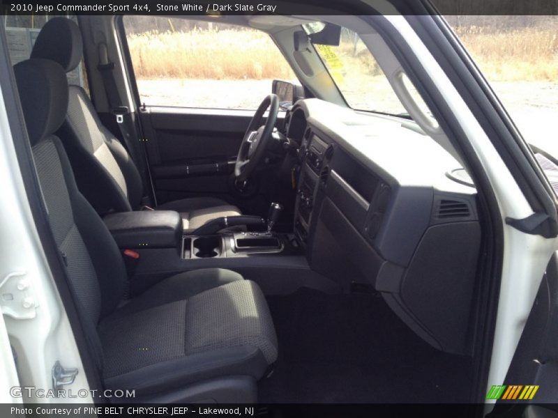 Stone White / Dark Slate Gray 2010 Jeep Commander Sport 4x4
