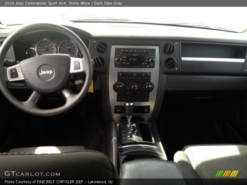 Stone White / Dark Slate Gray 2010 Jeep Commander Sport 4x4