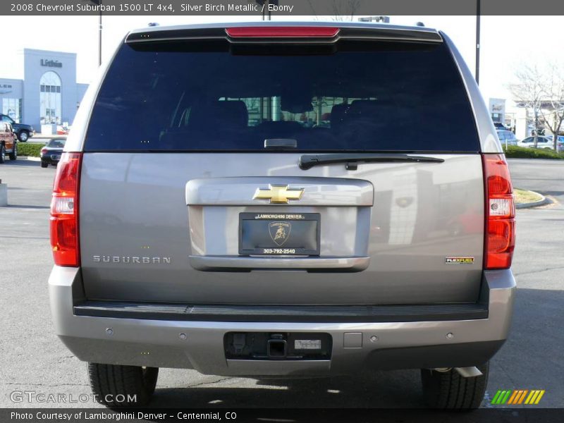Silver Birch Metallic / Ebony 2008 Chevrolet Suburban 1500 LT 4x4