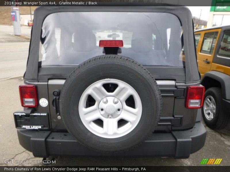 Granite Metallic / Black 2014 Jeep Wrangler Sport 4x4