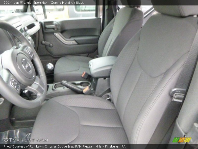 Granite Metallic / Black 2014 Jeep Wrangler Sport 4x4