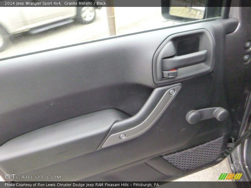 Granite Metallic / Black 2014 Jeep Wrangler Sport 4x4