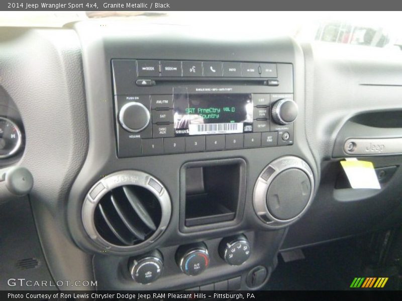 Granite Metallic / Black 2014 Jeep Wrangler Sport 4x4