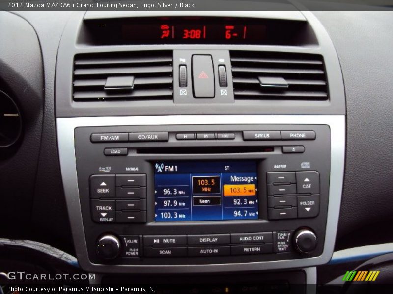 Controls of 2012 MAZDA6 i Grand Touring Sedan