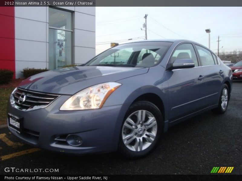 Ocean Gray / Charcoal 2012 Nissan Altima 2.5 S