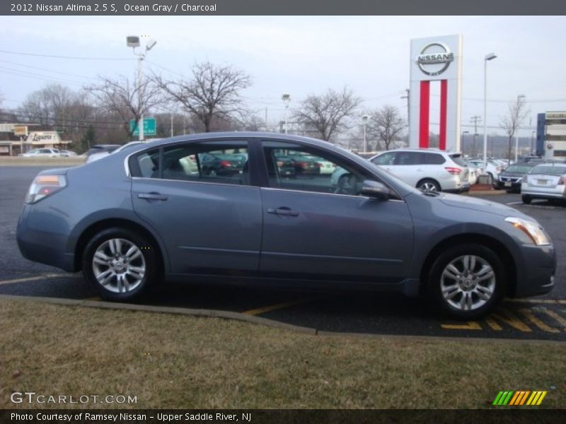 Ocean Gray / Charcoal 2012 Nissan Altima 2.5 S