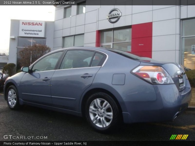 Ocean Gray / Charcoal 2012 Nissan Altima 2.5 S
