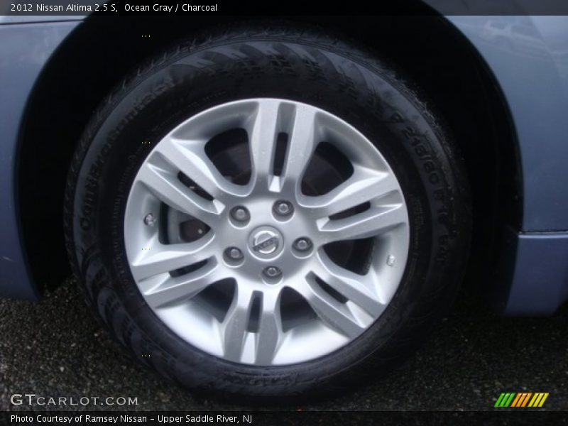 Ocean Gray / Charcoal 2012 Nissan Altima 2.5 S