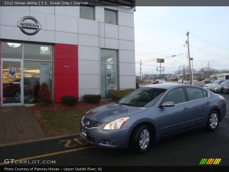 Ocean Gray / Charcoal 2012 Nissan Altima 2.5 S