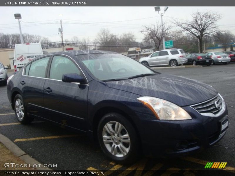 Navy Blue / Charcoal 2011 Nissan Altima 2.5 S