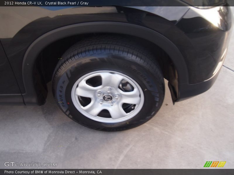 Crystal Black Pearl / Gray 2012 Honda CR-V LX