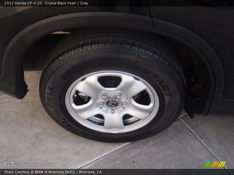 Crystal Black Pearl / Gray 2012 Honda CR-V LX