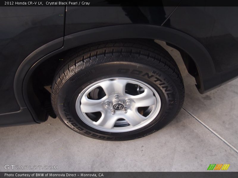 Crystal Black Pearl / Gray 2012 Honda CR-V LX