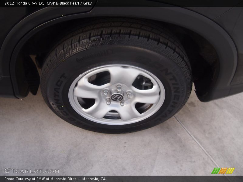 Crystal Black Pearl / Gray 2012 Honda CR-V LX