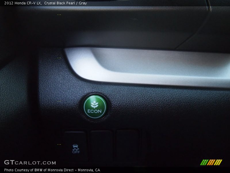Crystal Black Pearl / Gray 2012 Honda CR-V LX