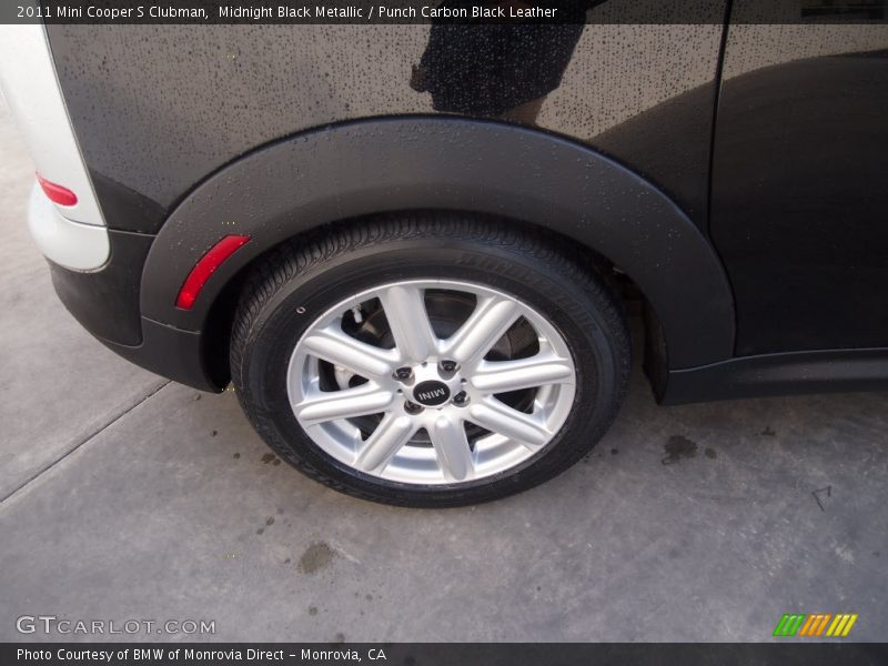 Midnight Black Metallic / Punch Carbon Black Leather 2011 Mini Cooper S Clubman