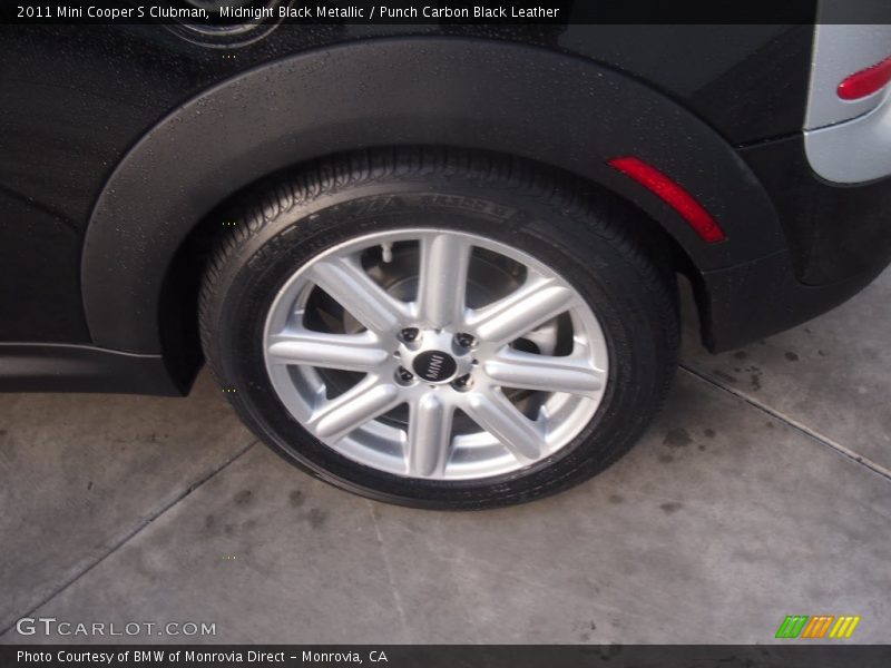 Midnight Black Metallic / Punch Carbon Black Leather 2011 Mini Cooper S Clubman