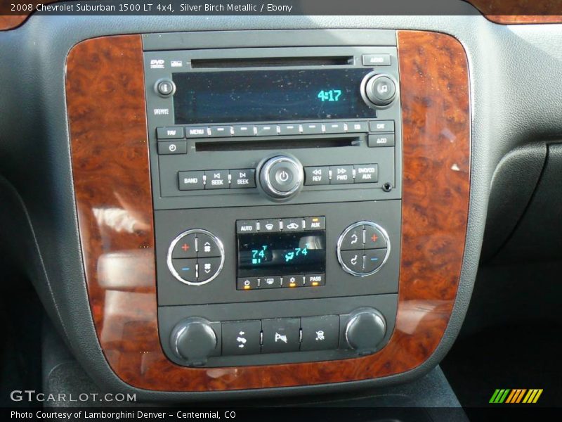 Silver Birch Metallic / Ebony 2008 Chevrolet Suburban 1500 LT 4x4