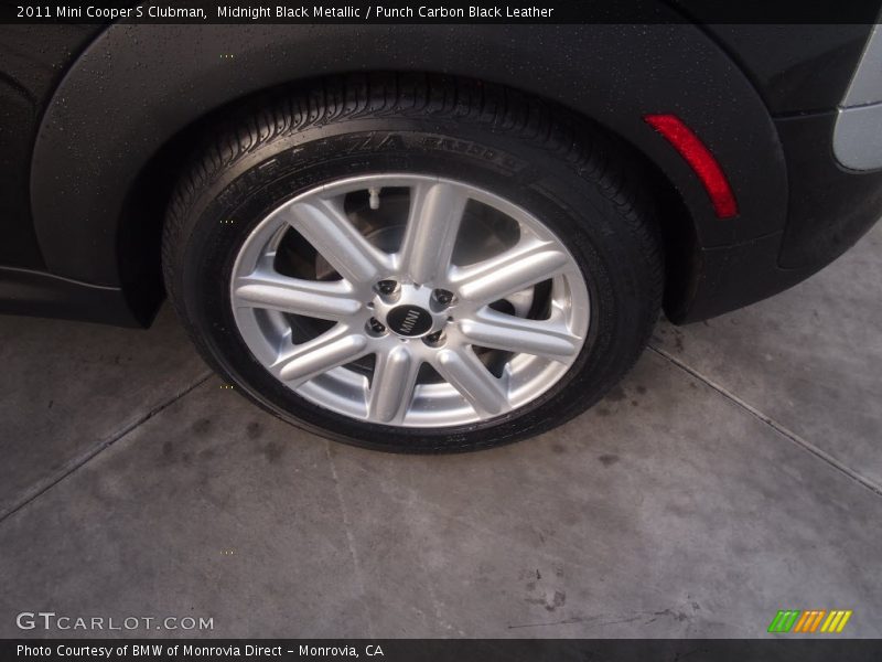 Midnight Black Metallic / Punch Carbon Black Leather 2011 Mini Cooper S Clubman
