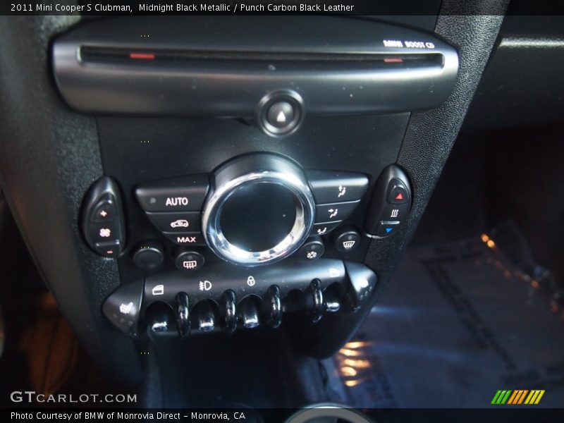 Midnight Black Metallic / Punch Carbon Black Leather 2011 Mini Cooper S Clubman