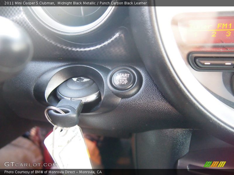 Midnight Black Metallic / Punch Carbon Black Leather 2011 Mini Cooper S Clubman
