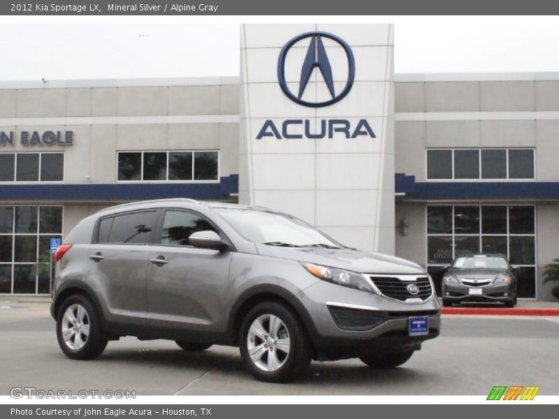 Mineral Silver / Alpine Gray 2012 Kia Sportage LX