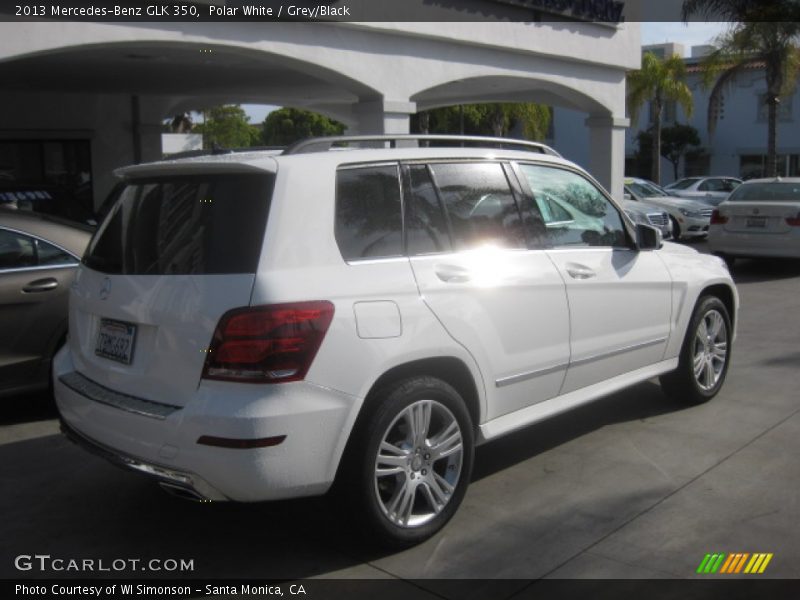 Polar White / Grey/Black 2013 Mercedes-Benz GLK 350