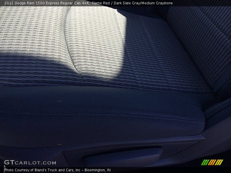 Flame Red / Dark Slate Gray/Medium Graystone 2012 Dodge Ram 1500 Express Regular Cab 4x4
