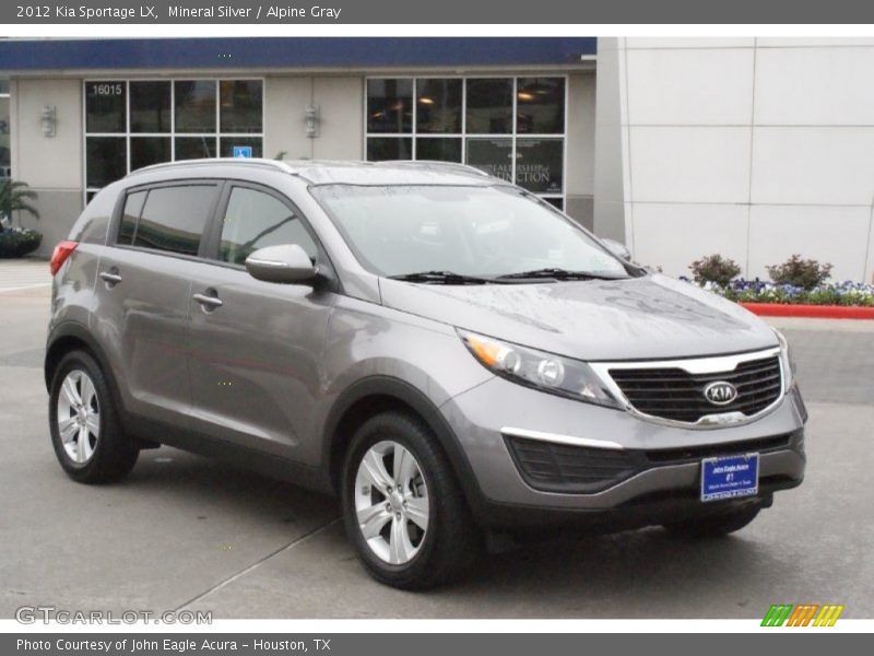 Mineral Silver / Alpine Gray 2012 Kia Sportage LX