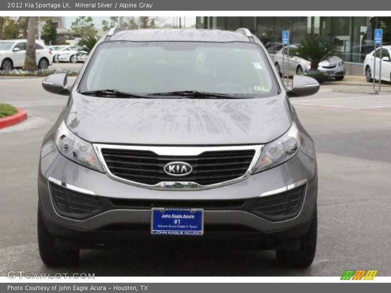 Mineral Silver / Alpine Gray 2012 Kia Sportage LX