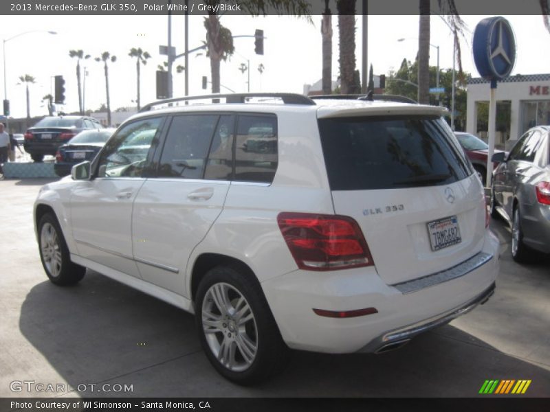 Polar White / Grey/Black 2013 Mercedes-Benz GLK 350