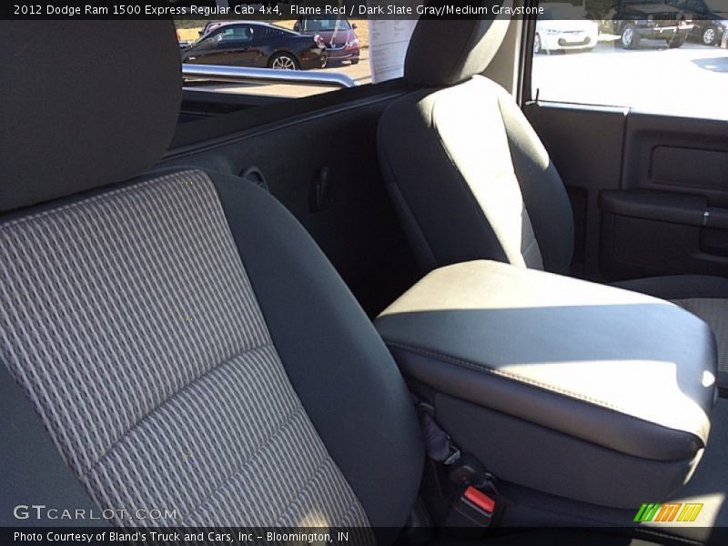 Flame Red / Dark Slate Gray/Medium Graystone 2012 Dodge Ram 1500 Express Regular Cab 4x4