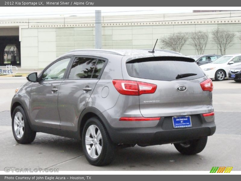 Mineral Silver / Alpine Gray 2012 Kia Sportage LX