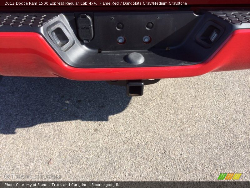 Flame Red / Dark Slate Gray/Medium Graystone 2012 Dodge Ram 1500 Express Regular Cab 4x4