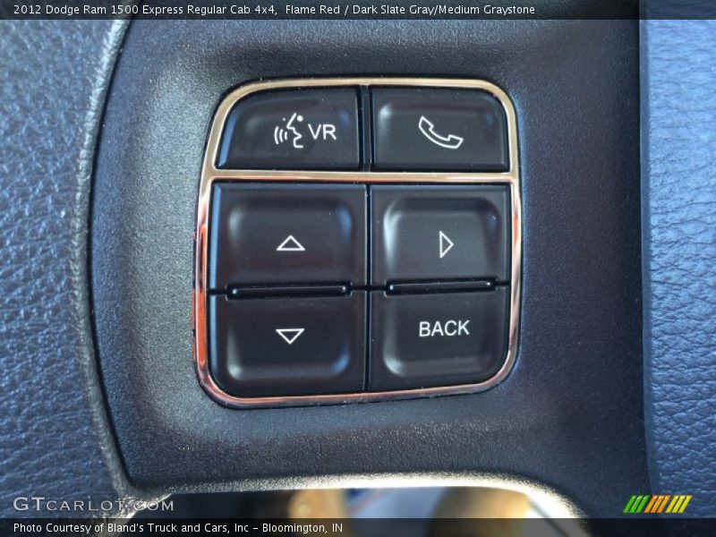 Flame Red / Dark Slate Gray/Medium Graystone 2012 Dodge Ram 1500 Express Regular Cab 4x4