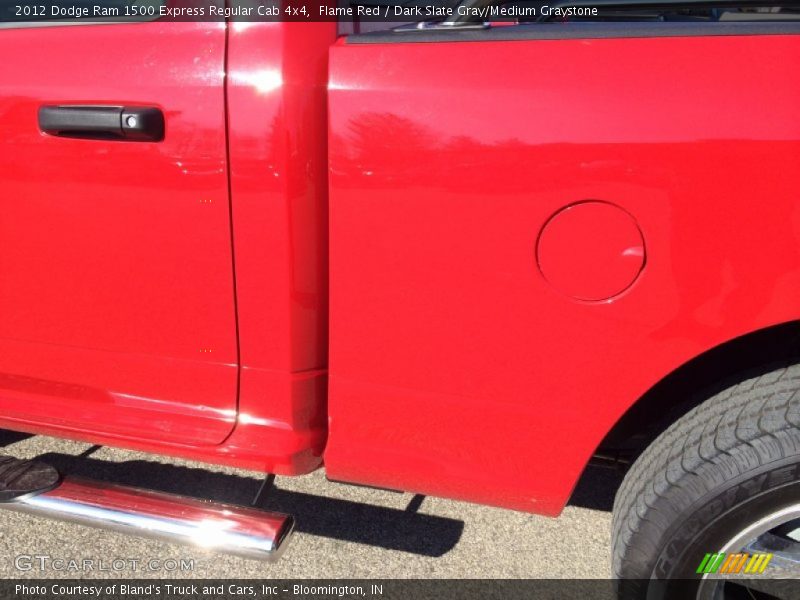 Flame Red / Dark Slate Gray/Medium Graystone 2012 Dodge Ram 1500 Express Regular Cab 4x4