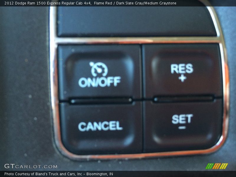Flame Red / Dark Slate Gray/Medium Graystone 2012 Dodge Ram 1500 Express Regular Cab 4x4
