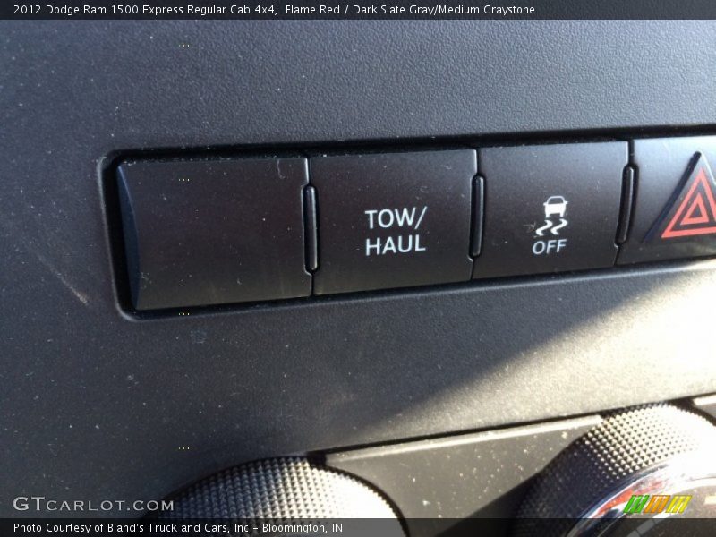 Flame Red / Dark Slate Gray/Medium Graystone 2012 Dodge Ram 1500 Express Regular Cab 4x4