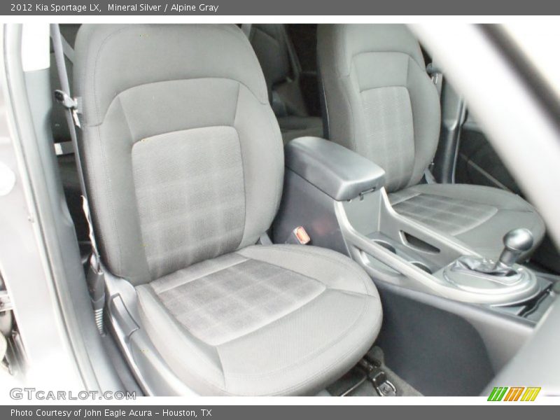 Mineral Silver / Alpine Gray 2012 Kia Sportage LX