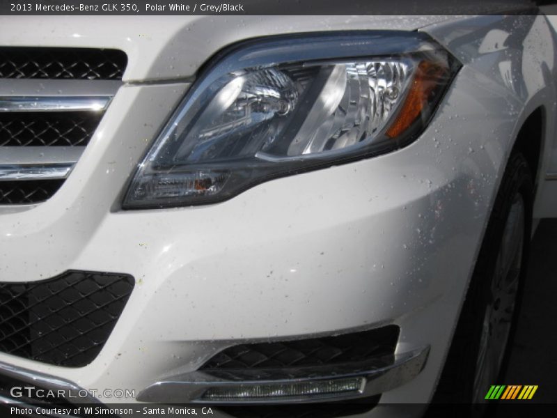 Polar White / Grey/Black 2013 Mercedes-Benz GLK 350