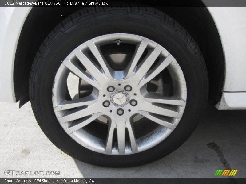 Polar White / Grey/Black 2013 Mercedes-Benz GLK 350