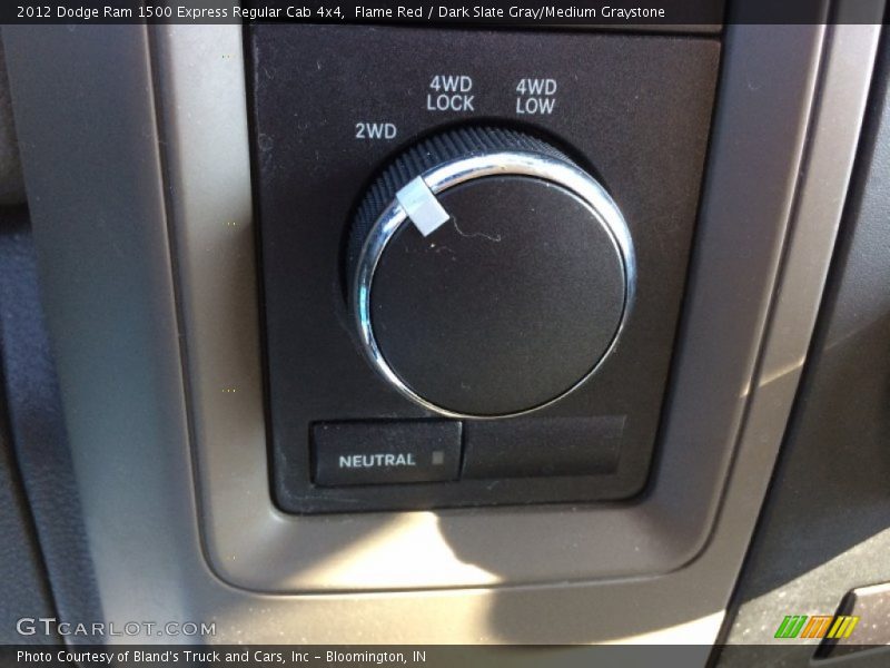 Flame Red / Dark Slate Gray/Medium Graystone 2012 Dodge Ram 1500 Express Regular Cab 4x4