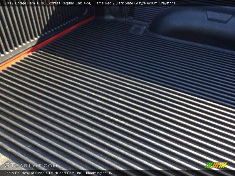 Flame Red / Dark Slate Gray/Medium Graystone 2012 Dodge Ram 1500 Express Regular Cab 4x4