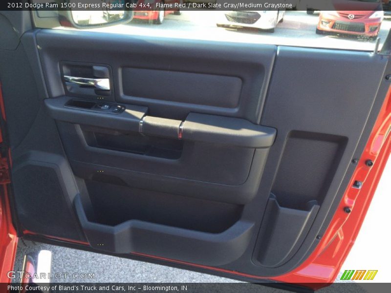 Flame Red / Dark Slate Gray/Medium Graystone 2012 Dodge Ram 1500 Express Regular Cab 4x4