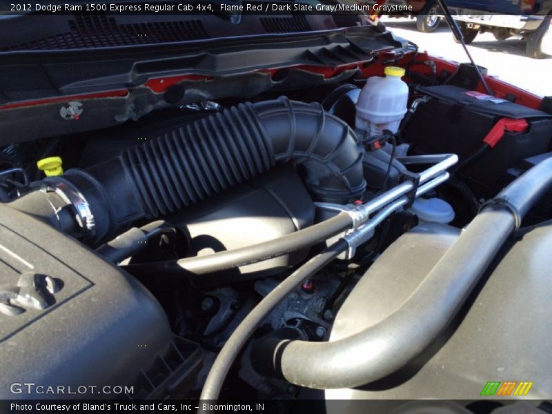 Flame Red / Dark Slate Gray/Medium Graystone 2012 Dodge Ram 1500 Express Regular Cab 4x4