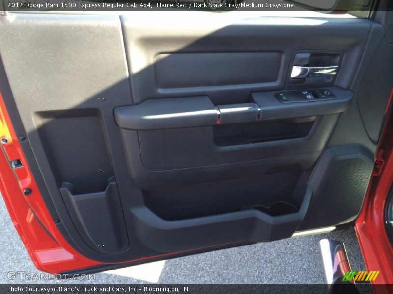 Flame Red / Dark Slate Gray/Medium Graystone 2012 Dodge Ram 1500 Express Regular Cab 4x4